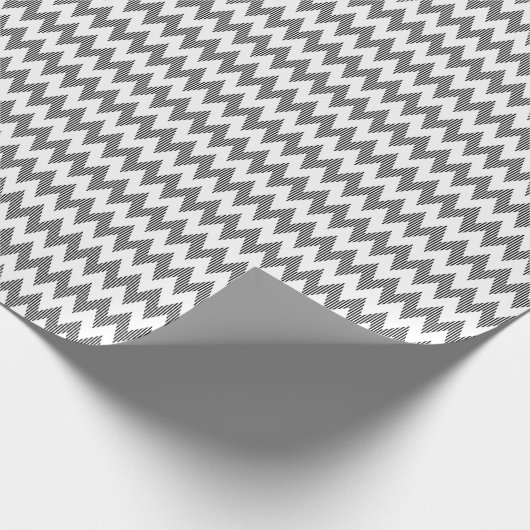 Geometrisch zigzagpatroon cadeaupapier (Hoek)