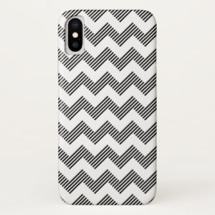 Geometrisch zigzagpatroon iPhone x hoesje