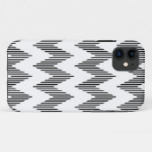Geometrisch zigzagpatroon Case-Mate iPhone case (Achterkant (horizontaal))