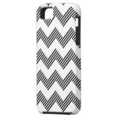 Geometrisch zigzagpatroon Case-Mate iPhone case (Achterkant Links)