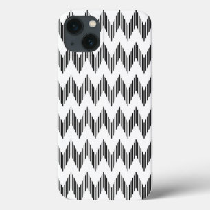 Geometrisch zigzagpatroon iPhone 13 hoesje