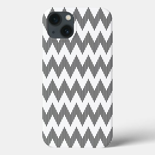 Geometrisch zigzagpatroon Case-Mate iPhone case (Achterkant)