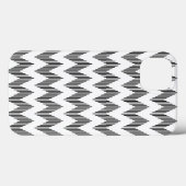 Geometrisch zigzagpatroon Case-Mate iPhone case (Achterkant (horizontaal))