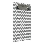Geometrisch zigzagpatroon mini klembord (Schuin)