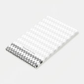 Geometrisch zigzagpatroon post-it® notes (Schuin)