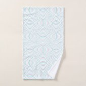 geometrische #2 bad handdoek (Handdoek)