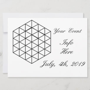 Geometrische 3-D Cube Thunder_Cove