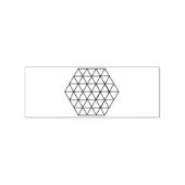 Geometrische 3-D Cube Thunder_Cove Rubberstempel (Gestempeld)