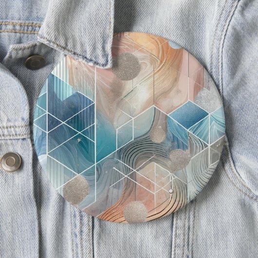 Geometrische Abstracte Button - Modern Design (In situ)