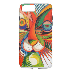 Geometrische Abstracte dieren Art iPhone 7 hoesje 