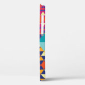 Geometrische, abstracte elementen,  patroon. Case-Mate iPhone case (Achterkant / Links)