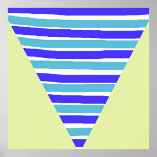 geometrische abstracte kunst poster