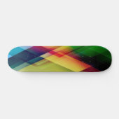 Geometrische Abstracte kunst Skateboard (Horizontaal)