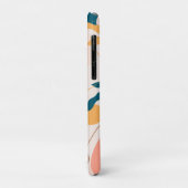 Geometrische abstracte minimale moderne pastel Case-Mate iPhone case (Achterkant/links)