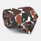 Geometrische Abstracte Moderne Koel Stropdas (Opgerold)