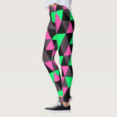 Geometrische Abstracte mozaïek Leggings (Links)