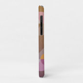 Geometrische abstracte omcirkels met oprolbare kle Case-Mate iPhone case (Achterkant/links)