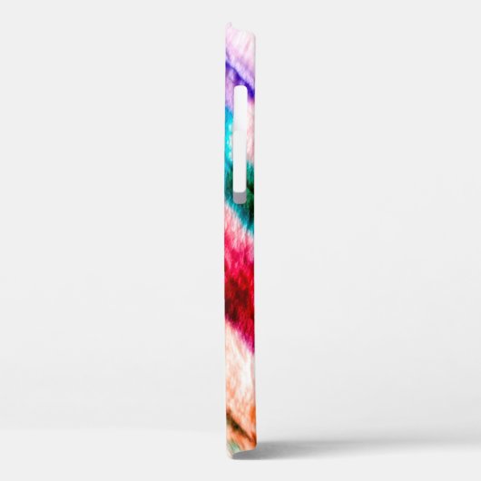 Geometrische achtergrond.  ontwerp. Shibori Text Case-Mate iPhone Case (Achterkant / Links)