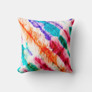 Geometrische achtergrond. ontwerp. Shibori Text Kussen