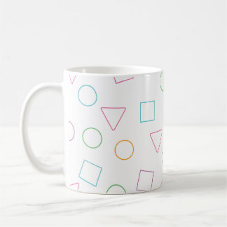 Geometrische Adventure koffie mok