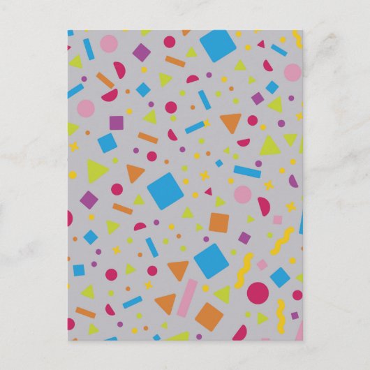 Geometrische afbeelding 2 feestdagenkaart (Voorkant)