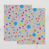 Geometrische afbeelding 2 notitiekaartje (Voorkant / Achterkant)