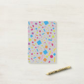 Geometrische afbeelding 2 post-it® notes (Op bureau)