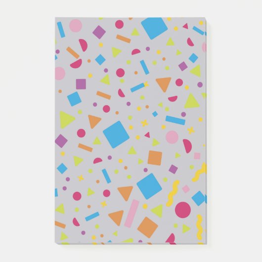 Geometrische afbeelding 2 post-it® notes (Voorkant)