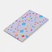 Geometrische afbeelding 3 post-it® notes (Schuin)