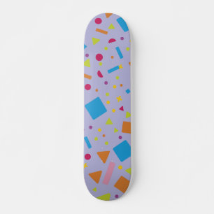 Geometrische afbeelding 3 skateboard