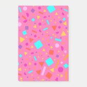 Geometrische afbeelding 4 post-it® notes (Voorkant)