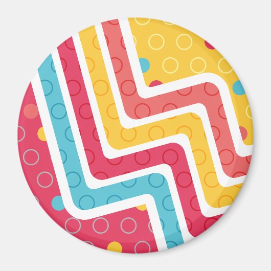 Geometrische afbeelding maken magneet (Voorkant)