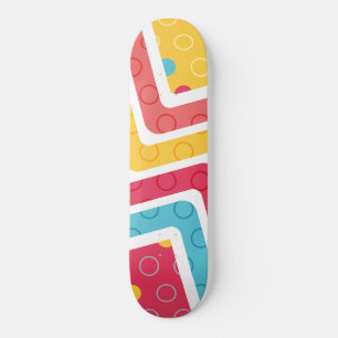 Geometrische afbeelding maken skateboard