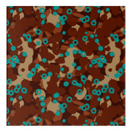 Geometrische afwijking acryl muurkunst