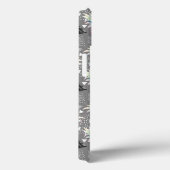 Geometrische anananas getextureerd patroon Case-Mate iPhone case (Achterkant / Rechts)