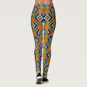 Geometrische anananas leggings (Achterkant)