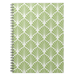 Geometrische Art Deco, naadloos patroon Notitieboek