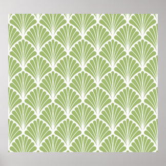 Geometrische Art Deco, naadloos patroon Poster