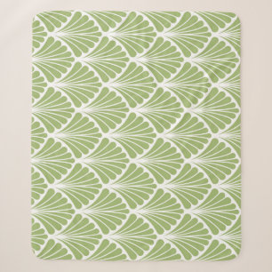 Geometrische Art Deco, naadloos patroon Sherpa Deken