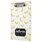 Geometrische bananen | Jouw namen toevoegen Klembord (Links)