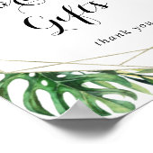 Geometrische Bestemmingskaarten en Cadeaus Bordje Poster (Hoek)