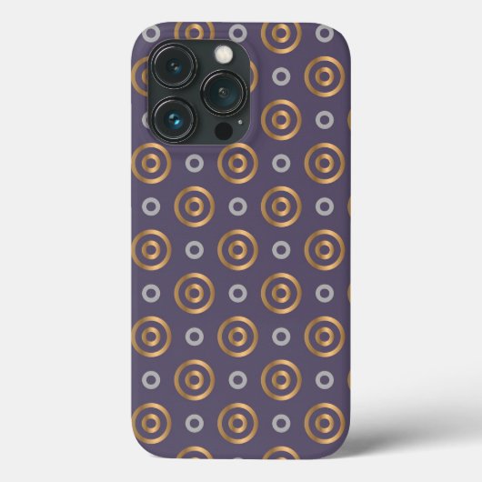 Geometrische cirkels Case-Mate iPhone case (Achterkant)