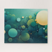 Geometrische cirkels puzzel (Horizontaal)