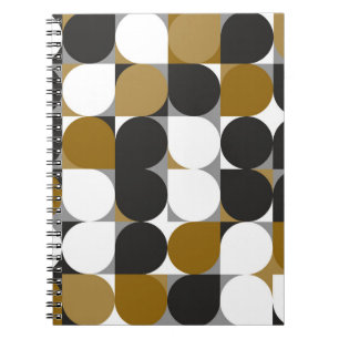 Geometrische creativiteit: naadloos patroonontwerp notitieboek