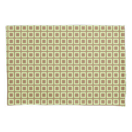 Geometrische Cube Pattern Lime Green op aangepaste Kussensloop