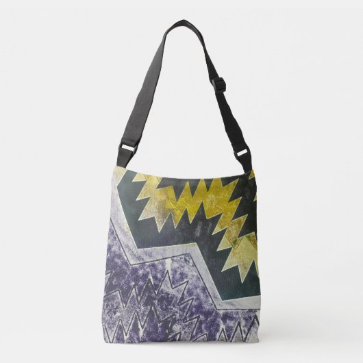 Geometrische Design Bag Native American Crossbody  Tas (Voorkant)