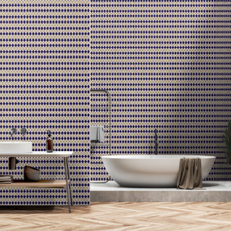Geometrische diamant behang