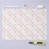 Geometrische diamantcirkels tissuepapier (Craft)