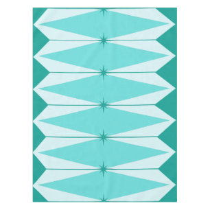 Geometrische diamanten en Starbursts Tafelkleed
