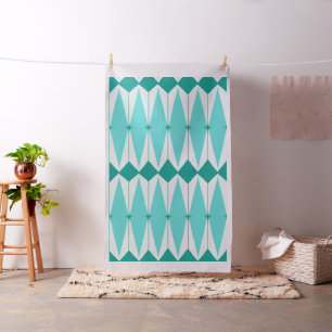 Geometrische diamanten en Startbursts Fabric Stof